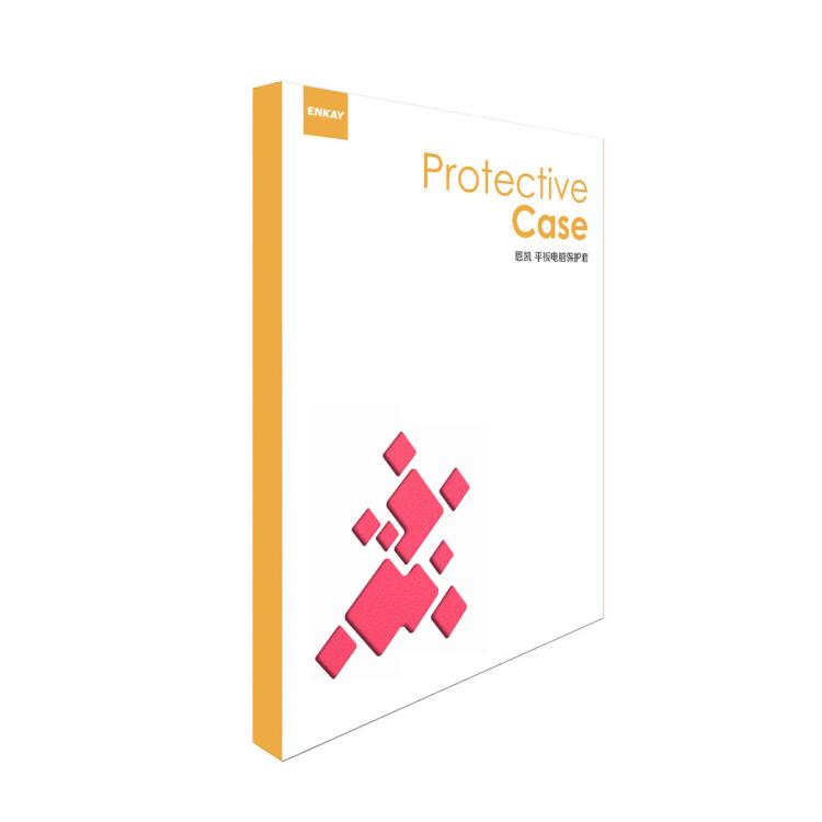 For Samsung Galaxy Tab S10 Ultra / S9 Ultra ENKAY 360 Degree Rotation Litchi Leather Smart Tablet Case(Dark Blue) - free shipping - PMc TechLife - Order now!