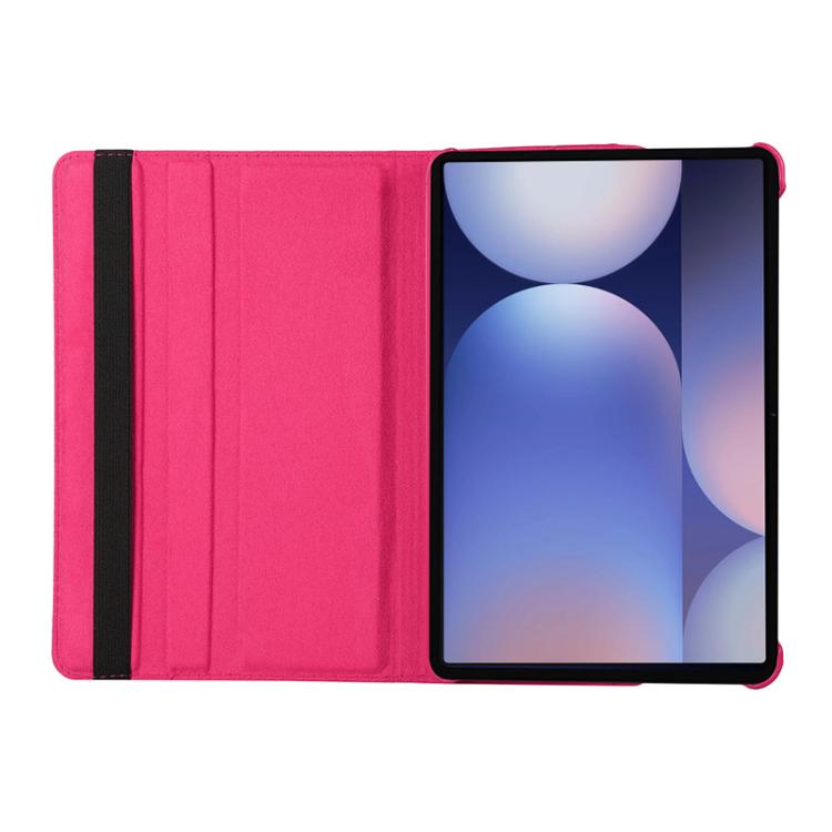For Samsung Galaxy Tab S10 Ultra / S9 Ultra ENKAY 360 Degree Rotation Litchi Leather Smart Tablet Case(Rose Red) - free shipping - PMc TechLife - Order now!
