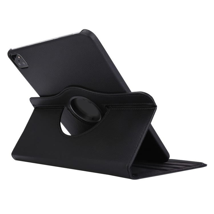For iPad Pro 11 2024 ENKAY 360 Degree Rotation Litchi Leather Smart Tablet Case(Brown) - free shipping - PMc TechLife - Order now!