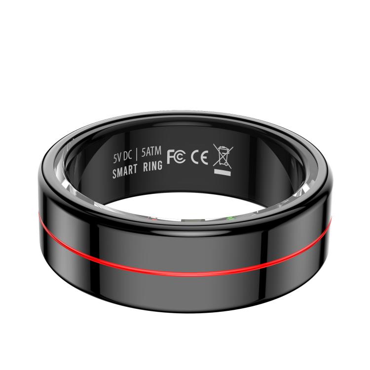 R04 SIZE 8 Smart Ring, Support Heart Rate / Blood Oxygen Monitoring / Sleep / Take Photos(Black) - free shipping - PMC TechLife - Order now!