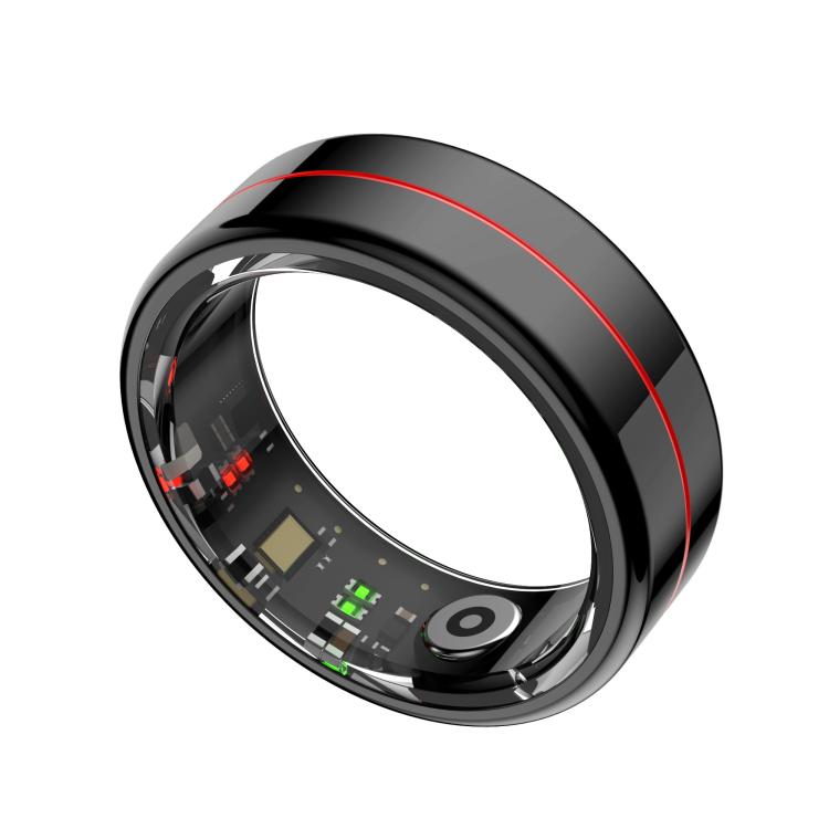 R04 SIZE 8 Smart Ring, Support Heart Rate / Blood Oxygen Monitoring / Sleep / Take Photos(Black) - free shipping - PMC TechLife - Order now!