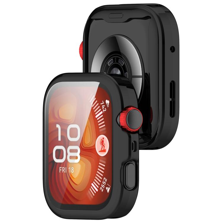 For Huawei Watch Fit 4 Pro Electroplated TPU Full Coverage Watch Protective Case(Black) - free shipping - PMC TechLife - Order now!