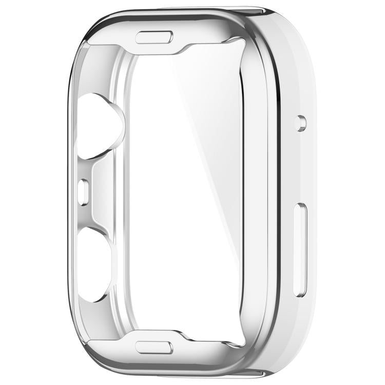 For Huawei Watch Fit 4 Pro Electroplated TPU Full Coverage Watch Protective Case(Silver) - free shipping - PMC TechLife - Order now!
