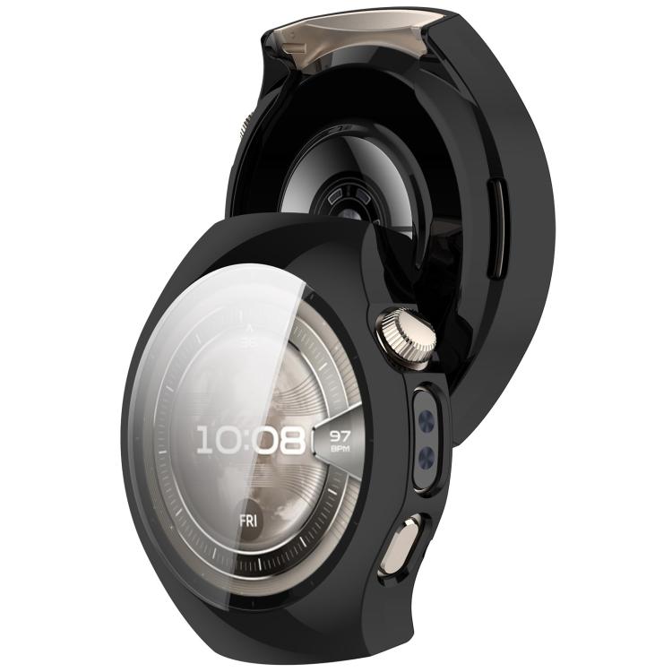 For Huawei Watch 5 46mm Electroplated TPU Full Coverage Watch Protective Case(Black) - free shipping - PMC TechLife - Order now!