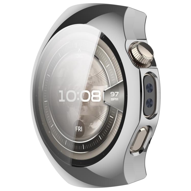 For Huawei Watch 5 46mm Electroplated TPU Full Coverage Watch Protective Case(Silver) - free shipping - PMC TechLife - Order now!