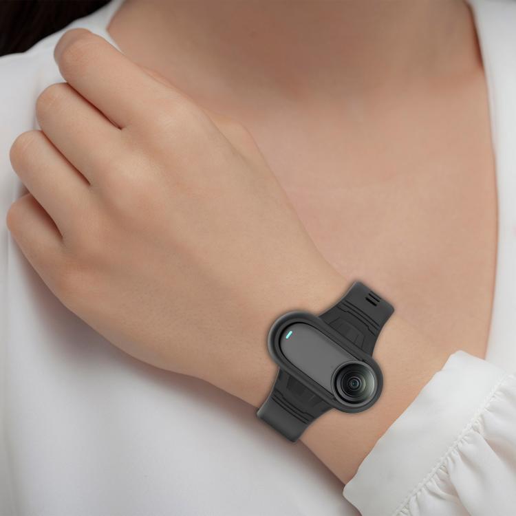 For Insta 360 Go 3 / Go 3S / Go 2 Solid Color Silicone Watch Band(White) - free shipping - PMC TechLife - Order now!