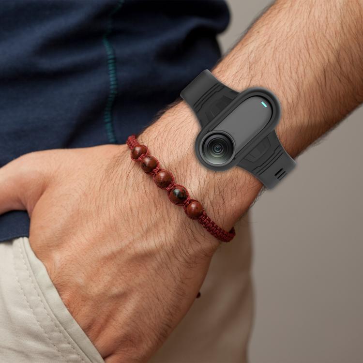 For Insta 360 Go 3 / Go 3S / Go 2 Solid Color Silicone Watch Band(Dark Blue) - free shipping - PMC TechLife - Order now!