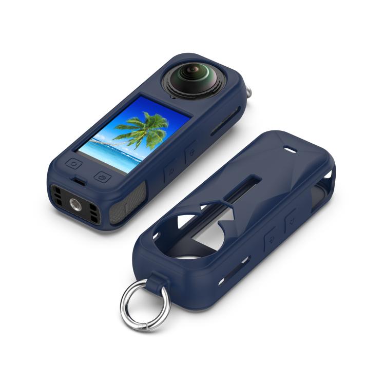 For Insta360 X5 Silicone Protective Case(Midnight Blue) - free shipping - PMC TechLife - Order now!