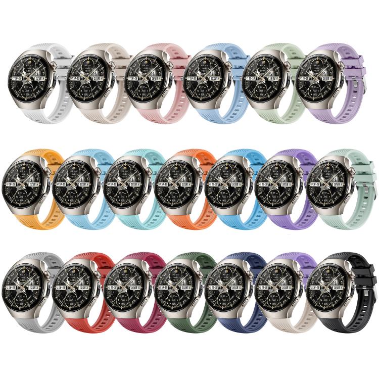 For Huawei Watch 5 42mm Vertical Silicone Watch Band(Starlight) - free shipping - PMC TechLife - Order now!