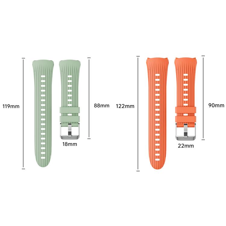 For Huawei Watch 5 46mm Vertical Silicone Watch Band(Cloudy Blue) - free shipping - PMC TechLife - Order now!