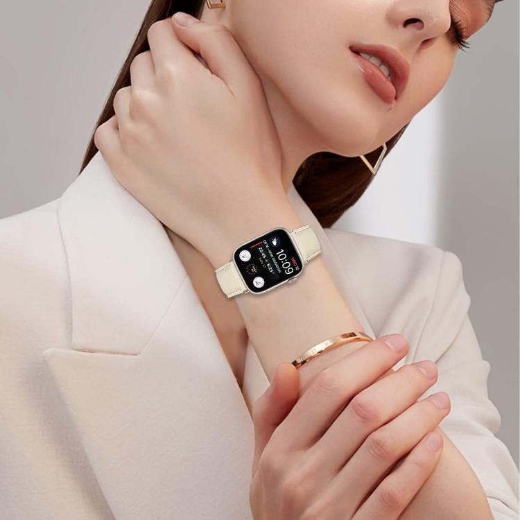For Apple Watch 46mm / 49mm / 45mm / 44mm Lychee Texture Starlight Turtle Back Buckle Leather Watch Band(Camel) - Watch Bands by PMC TechLife | Online Shopping South Africa | PMC TechLife | Buy Now Pay Later Mobicred