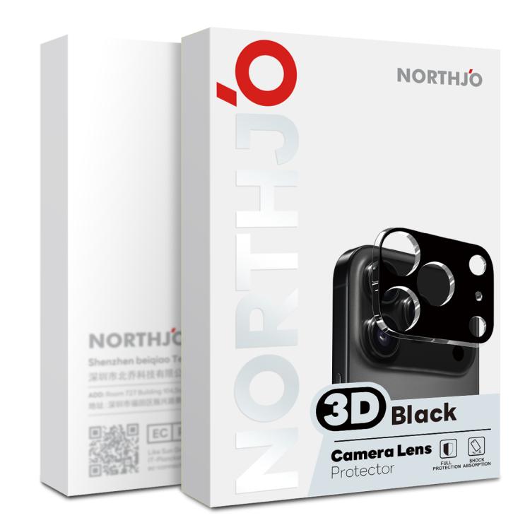 For iPhone 17 Air NORTHJO Camera Lens Protector 3D HD Tempered Glass Film(Black) - iPhone 17 Air Cases by NORTHJO | Online Shopping South Africa | PMC TechLife | Buy Now Pay Later Mobicred