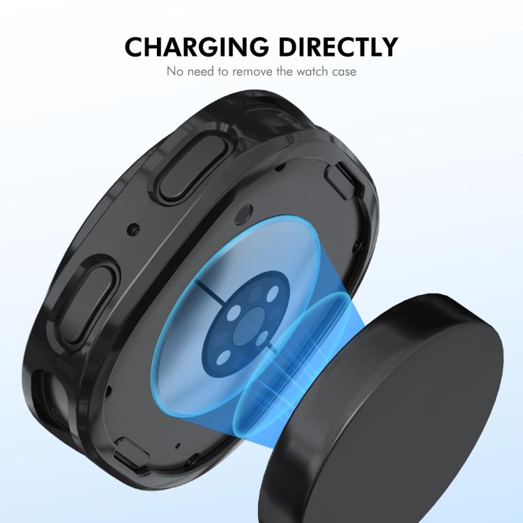 For Samsung Galaxy Watch8 40mm ENKAY Hat-Prince Full Coverage Electroplated Soft TPU Case with Screen Protection(Blue) - free shipping - PMC TechLife - Order now!