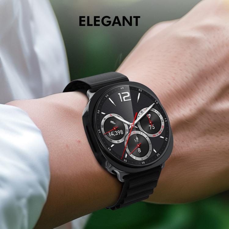 For Samsung Galaxy Watch8 44mm ENKAY Hat-Prince Full Coverage Electroplated Soft TPU Case with Screen Protection(Blue) - free shipping - PMC TechLife - Order now!