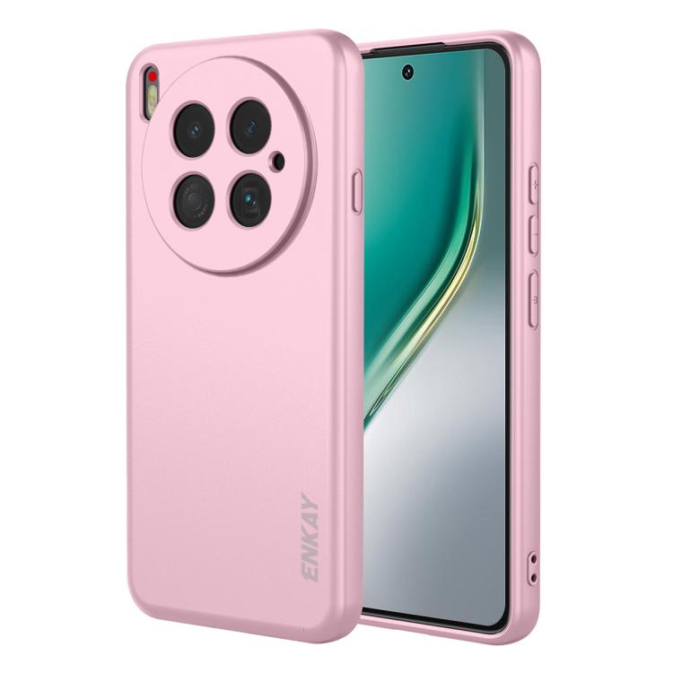 For Tecno Camon 40 Premier ENKAY Liquid Silicone Soft Shockproof Phone Case(Pink) - free shipping - PMC TechLife - Order now!