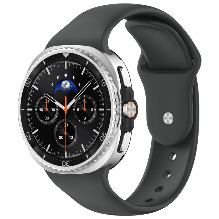 For Samsung Galaxy Watch8 / Watch8 Classic Reverse Buckle Silicone Watch Band(Space Gray) - free shipping - PMC TechLife - Order now!
