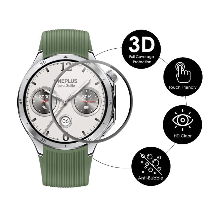 For OnePlus Watch 3 46mm 10pcs ENKAY 3D Full Coverage Soft PC Edge PMMA HD Screen Protector Film - free shipping - PMC TechLife - Order now!