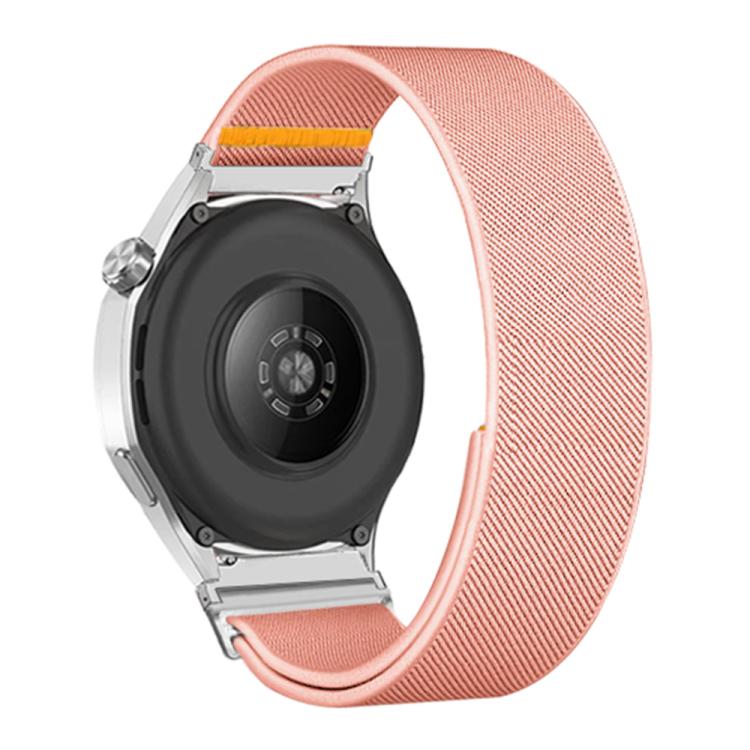 20mm Adjustable Single Loop Elastic Nylon Watch Band(Pink) - free shipping - PMC TechLife - Order now!