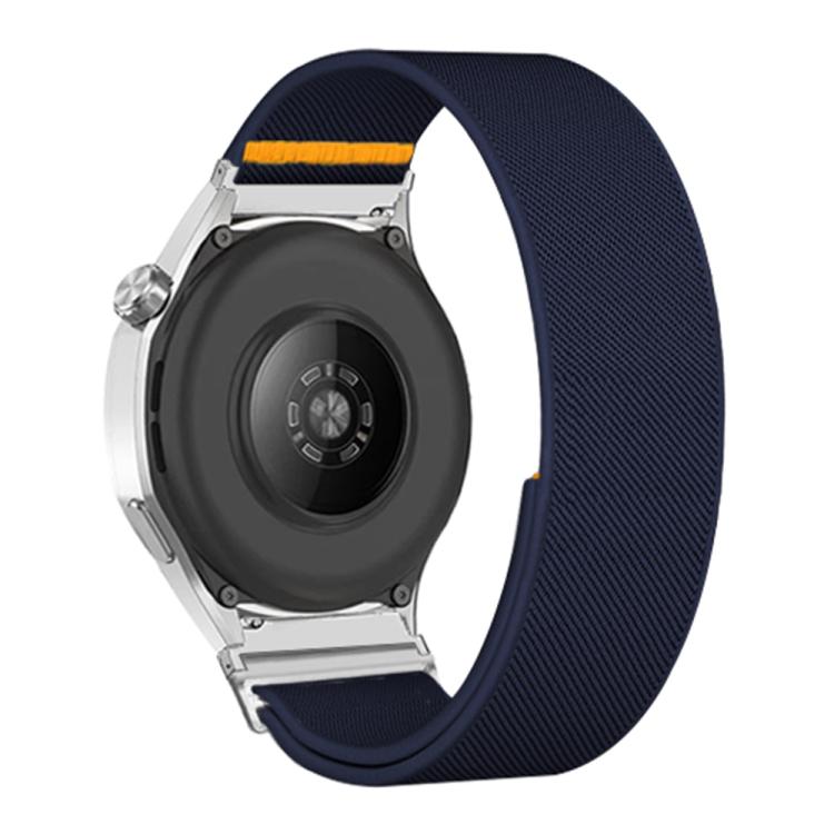 20mm Adjustable Single Loop Elastic Nylon Watch Band(Dark Blue) - free shipping - PMC TechLife - Order now!