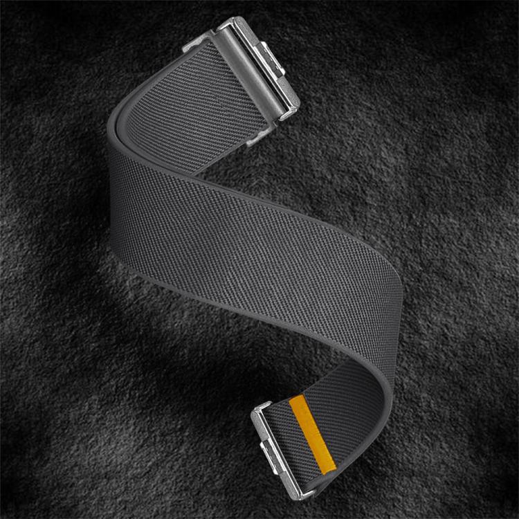 For Huawei Watch Fit3 / Fit4 / Fit4 Pro Adjustable Single Loop Elastic Nylon Watch Band(Gray) - free shipping - PMC TechLife - Order now!