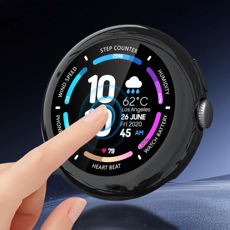 For Google Pixel Watch4 45mm Full Coverage Electroplated TPU Watch Protective Cover(Midnight Blue) - free shipping - PMC TechLife - Order now!