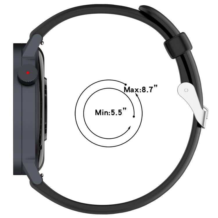 For CMF Watch 3 Pro / CMF Watch Pro2 Solid Color Silicone Watch Band(Navy Blue) - free shipping - PMC TechLife - Order now!