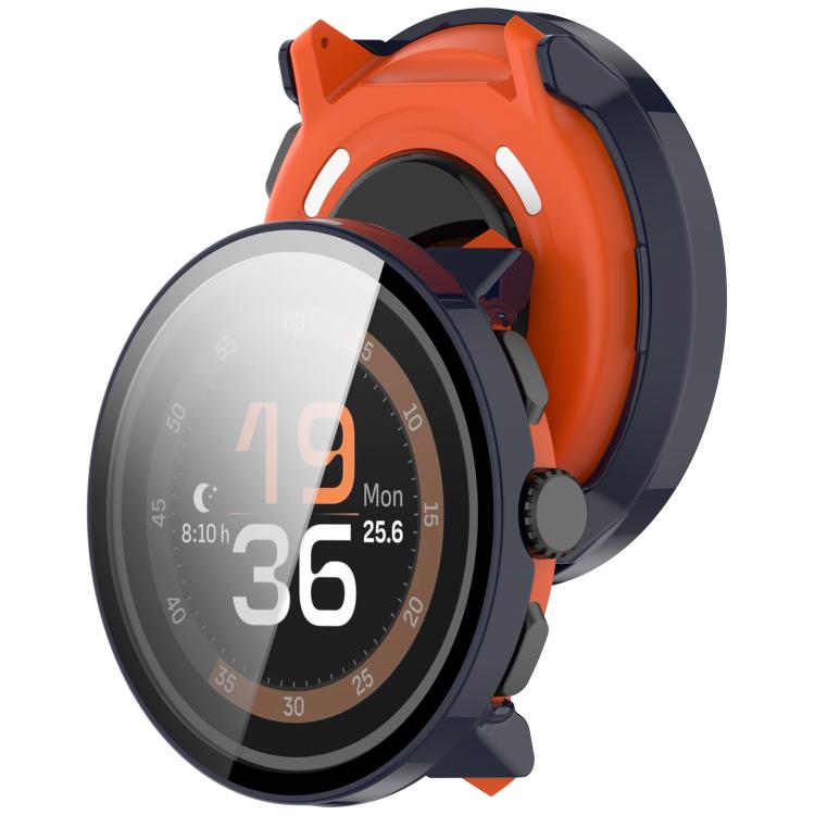 For Suunto Run Tempered Film Integrated PC Watch Protective Cover(Ink Blue) - free shipping - PMC TechLife - Order now!