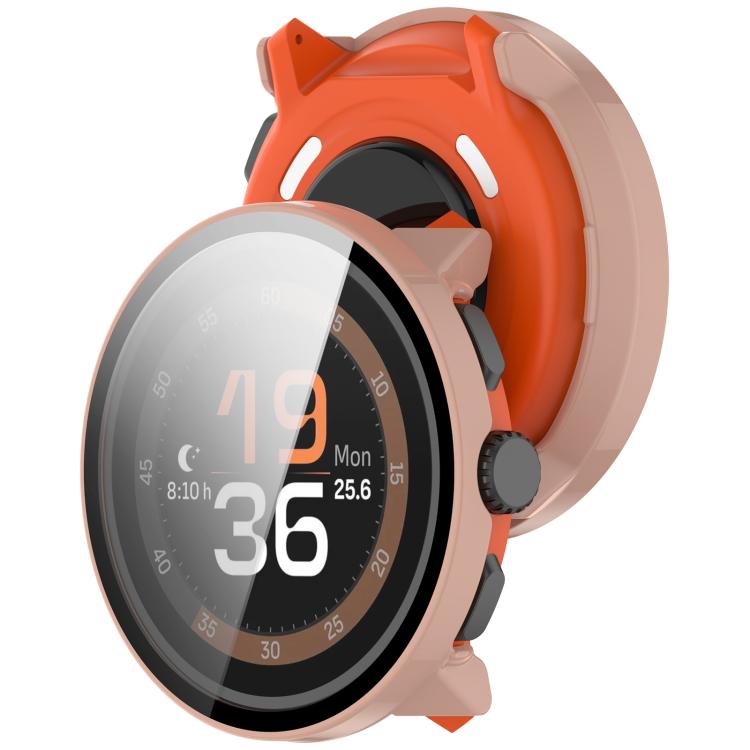 For Suunto Run Tempered Film Integrated PC Watch Protective Cover(Pink) - free shipping - PMC TechLife - Order now!
