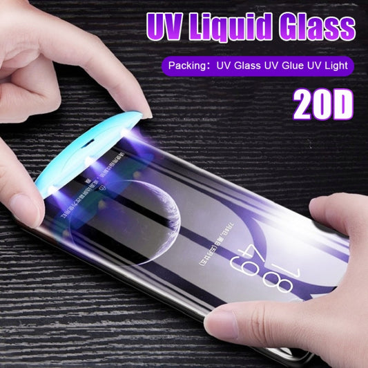 UV Liquid Curved Full Glue Full Screen Tempered Glass for Galaxy S10 5G - Galaxy Tempered Glass by PMC Jewellery | Online Shopping South Africa | PMC Jewellery