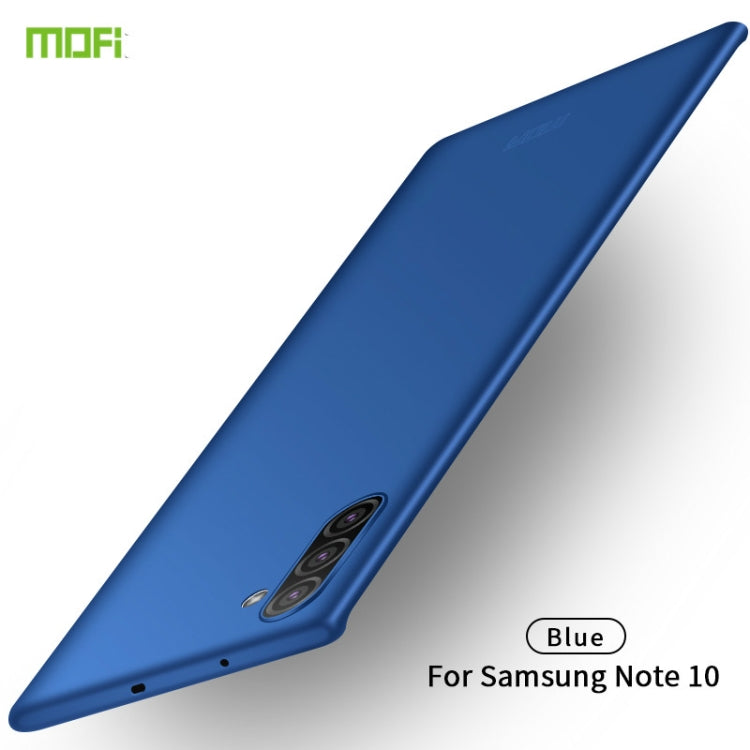 MOFI Frosted PC Ultra-thin Hard Case for Galaxy Note10(Blue) - Galaxy Phone Cases by MOFI | Online Shopping South Africa | PMC TechLife | Buy Now Pay Later Mobicred