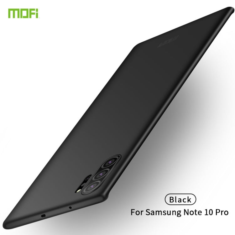 MOFI Frosted PC Ultra-thin Hard Case for Galaxy Note10 Pro(Black) - Galaxy Phone Cases by MOFI | Online Shopping South Africa | PMC Jewellery