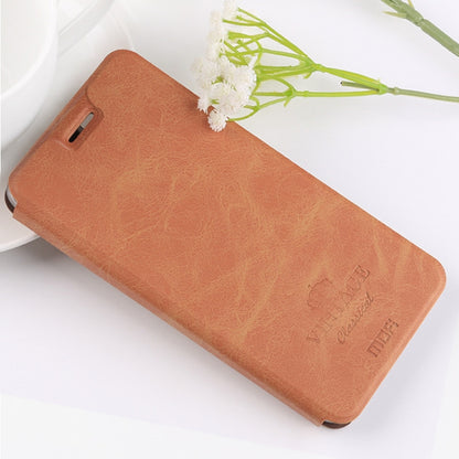 MOFI Crazy Horse Texture Horizontal Flip Protective Leather Case for Xiaomi Mi CC9e / A3(Brown) - Xiaomi Cases by MOFI | Online Shopping South Africa | PMC Jewellery | Buy Now Pay Later Mobicred