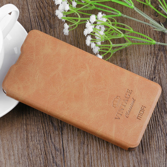 MOFI Crazy Horse Texture Horizontal Flip Protective Leather Case for Xiaomi Mi 9 SE(Brown) - Xiaomi Cases by MOFI | Online Shopping South Africa | PMC Jewellery | Buy Now Pay Later Mobicred