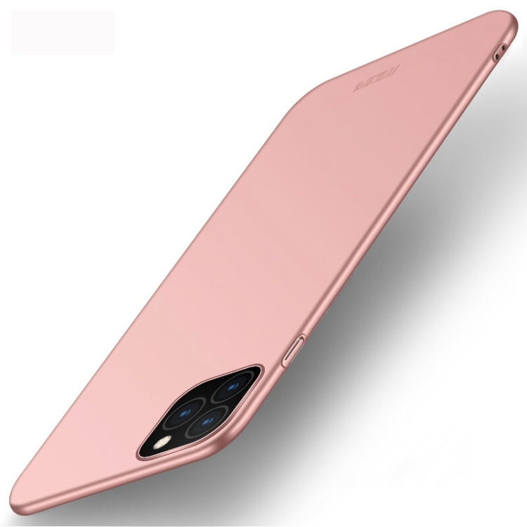 For iPhone 11 Pro MOFI Frosted PC Ultra-thin Hard Case (Rose gold) - iPhone 11 Pro Cases by MOFI | Online Shopping South Africa | PMC Jewellery