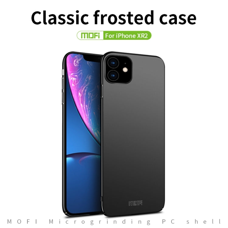 For iPhone 11 MOFI Frosted PC Ultra-thin Hard Case (Blue) - iPhone 11 Cases by MOFI | Online Shopping South Africa | PMC TechLife