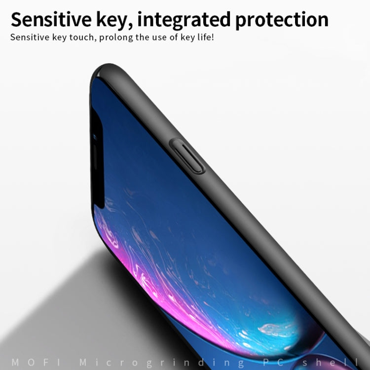 For iPhone 11 MOFI Frosted PC Ultra-thin Hard Case (Blue) - iPhone 11 Cases by MOFI | Online Shopping South Africa | PMC TechLife