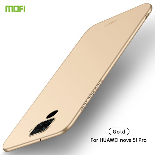 MOFI Frosted PC Ultra-thin Hard Case for Huawei Nova 5i Pro(Gold) - Huawei Cases by MOFI | Online Shopping South Africa | PMC Jewellery