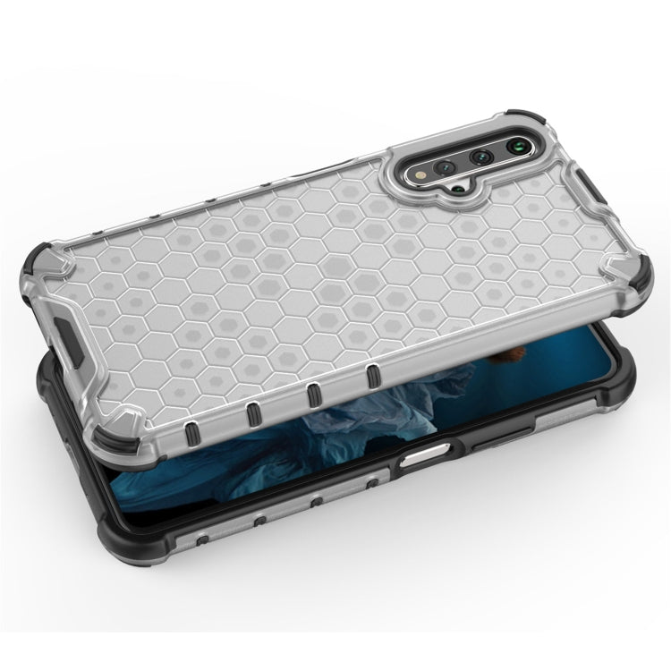 For Huawei Nova 5T Shockproof Honeycomb PC + TPU Case(Green) - Huawei Cases by PMC TechLife | Online Shopping South Africa | PMC TechLife | Buy Now Pay Later Mobicred