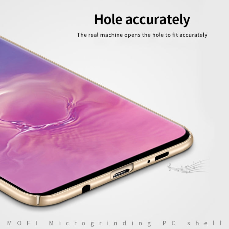 For Galaxy S10 MOFI Frosted PC Ultra-thin Hard Case(Black) - Galaxy Phone Cases by MOFI | Online Shopping South Africa | PMC TechLife