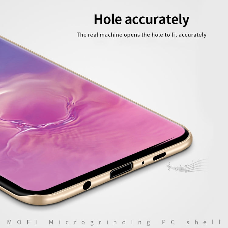 For Galaxy S10+ MOFI Frosted PC Ultra-thin Hard Case(Red) - Galaxy Phone Cases by MOFI | Online Shopping South Africa | PMC TechLife | Buy Now Pay Later Mobicred