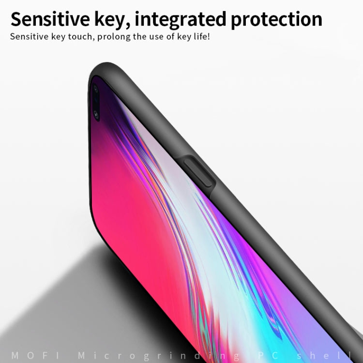 For Galaxy S10 5G MOFI Frosted PC Ultra-thin Hard Case(Black) - Galaxy Phone Cases by MOFI | Online Shopping South Africa | PMC Jewellery