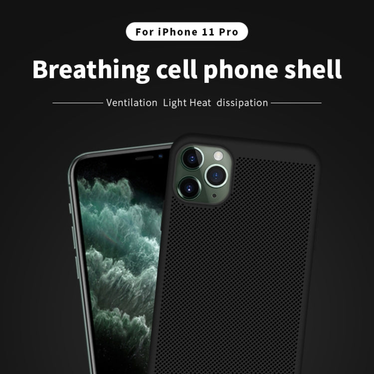 For iPhone 11 Pro MOFI Breathable PC Ultra-thin All-inclusive Protective Case(Red) - free shipping - PMC TechLife - Order now!