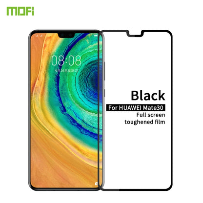 For Huawei Mate30 MOFI 9H 2.5D Full Screen Tempered Glass Film(Black) - Huawei Tempered Glass by MOFI | Online Shopping South Africa | PMC Jewellery