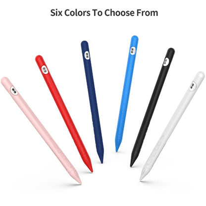 Suitable For Apple Pencil1 Generation StylusTouch Pen Silicone Protective Cover Pen Cap(Red) - Pencil Accessories by PMC Jewellery | Online Shopping South Africa | PMC Jewellery | Buy Now Pay Later Mobicred