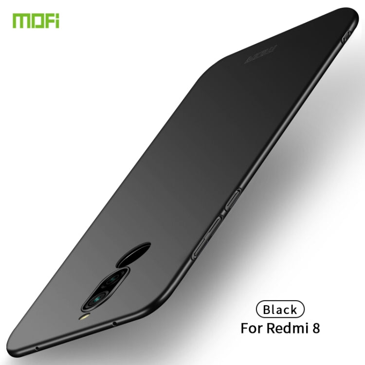 For Xiaomi RedMi 8 MOFI Frosted PC Ultra-thin Hard Case(Black) - Xiaomi Cases by MOFI | Online Shopping South Africa | PMC Jewellery