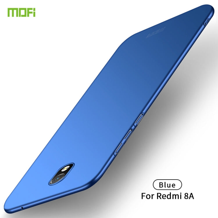 For Xiaomi RedMi 8A MOFI Frosted PC Ultra-thin Hard Case(Blue) - Xiaomi Cases by MOFI | Online Shopping South Africa | PMC Jewellery