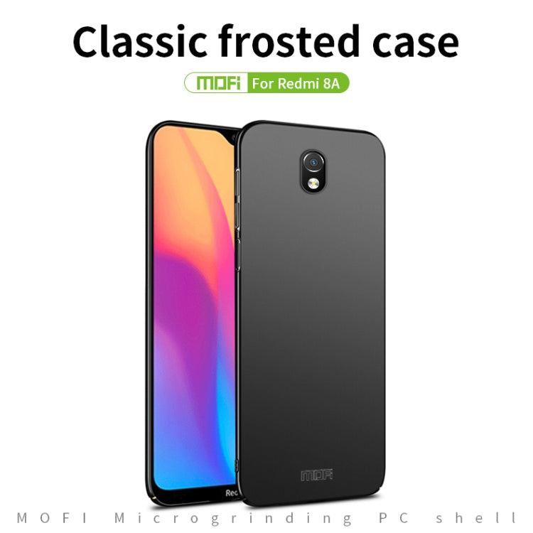 For Xiaomi RedMi 8A MOFI Frosted PC Ultra-thin Hard Case(Gold) - Xiaomi Cases by MOFI | Online Shopping South Africa | PMC Jewellery