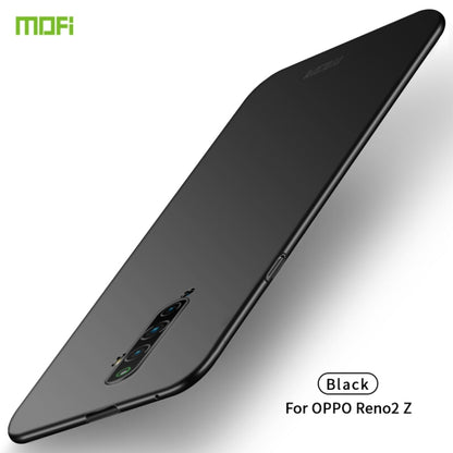 For OPPO Reno2 Z MOFI Frosted PC Ultra-thin Hard Case(Black) - OPPO Cases by MOFI | Online Shopping South Africa | PMC Jewellery