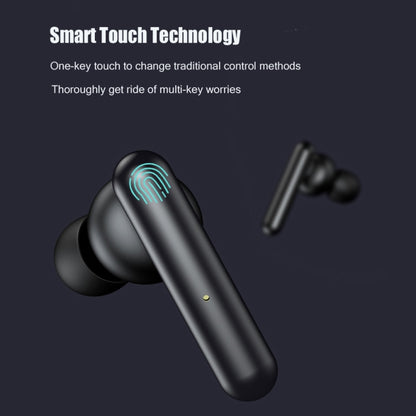 T10 Mini Touch Control Hifi TWS Wireless Bluetooth Earphones With Mic & Charger Box(Blue) - TWS Earphone by PMC Jewellery | Online Shopping South Africa | PMC Jewellery | Buy Now Pay Later Mobicred