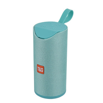 T&G TG113 Portable Bluetooth Speakers Waterproof Stereo Outdoor Loudspeaker MP3 Bass Sound Box with FM Radio(Green) - Desktop Speaker by T&G | Online Shopping South Africa | PMC Jewellery | Buy Now Pay Later Mobicred